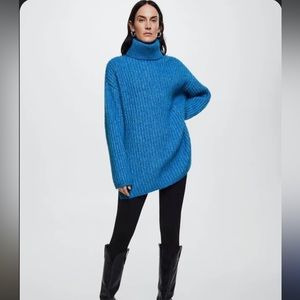 MANGO Turtleneck Sweater XS